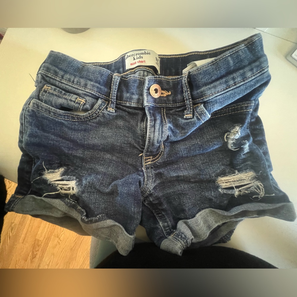Abercrombie jean shorts